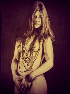 "Janis" - A pencil rendering of a famous photo.  This was commissioned by a friend.